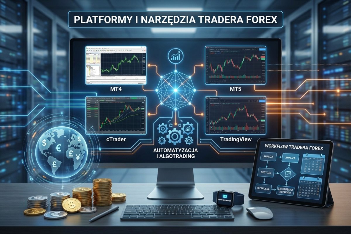 Platformy i narzędzia tradera Forex — MT4, MT5, cTrader, TradingView, automatyzacja i workflow