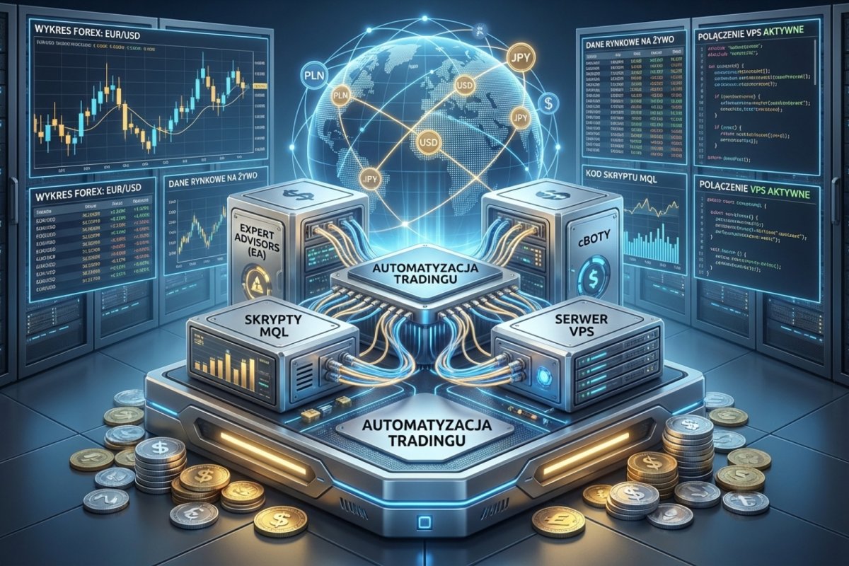Automatyzacja tradingu — Expert Advisors, skrypty MQL, cBoty i serwery VPS dla tradera Forex