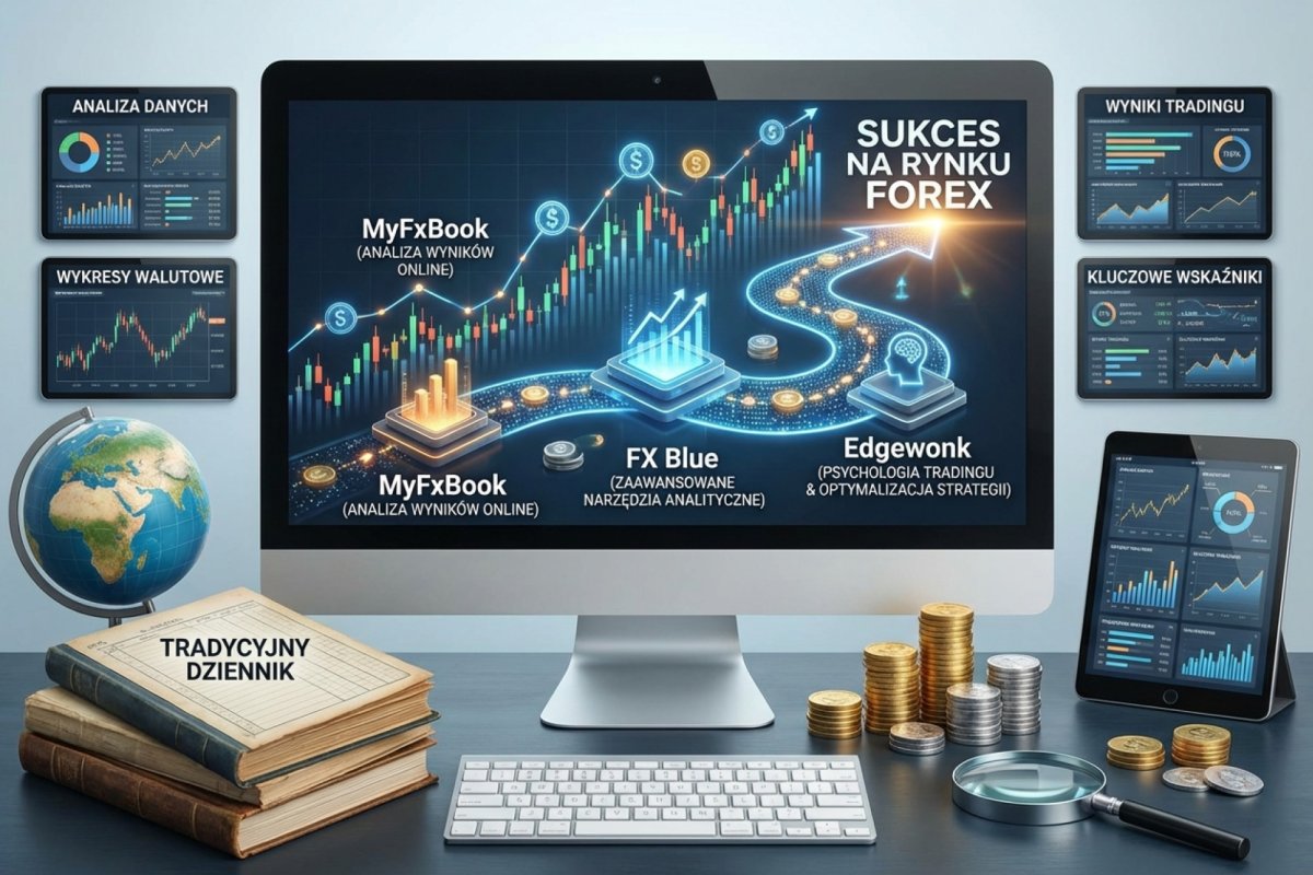 Dziennik transakcji i analiza wyników tradera — MyFxBook, FX Blue, Edgewonk i narzędzia do trackingu performance na Forex