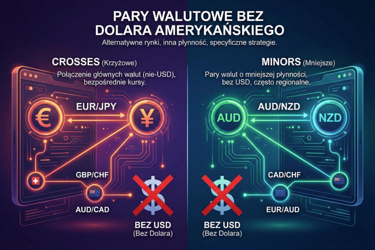 Crosses i minors — pary walutowe bez dolara amerykańskiego
