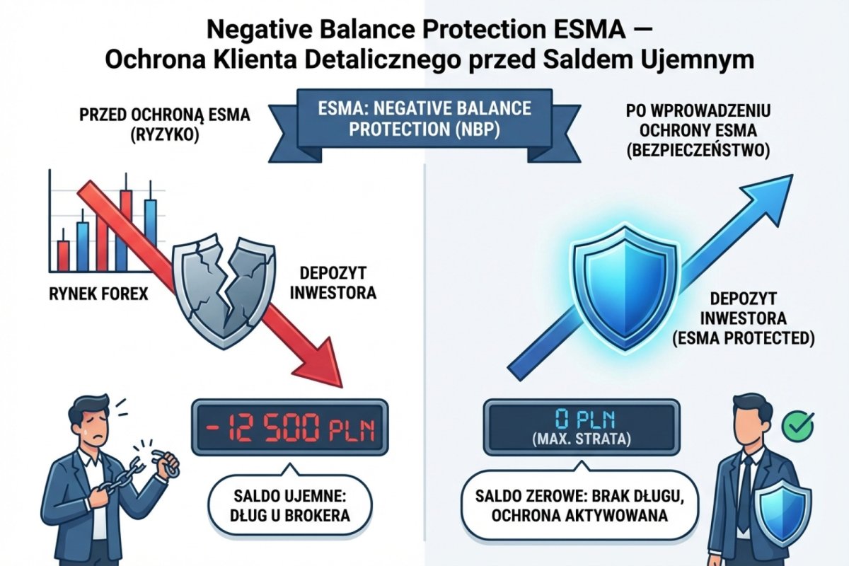 Negative Balance Protection ESMA — ochrona klienta detalicznego przed saldem ujemnym
