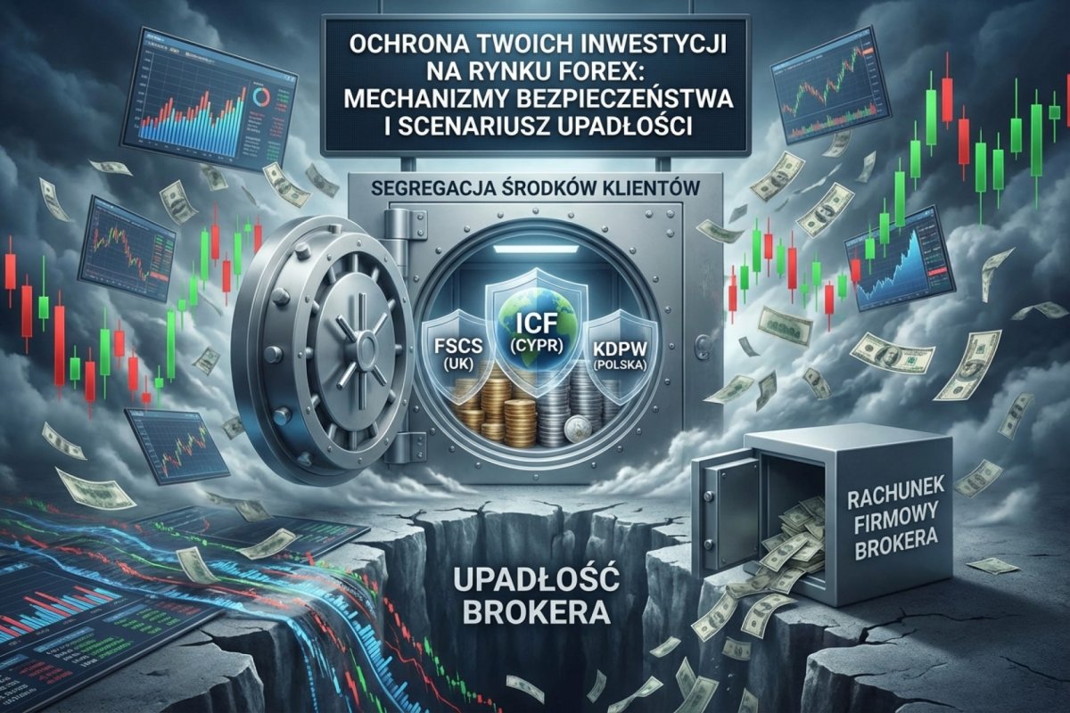 Segregacja środków klientów brokera Forex, fundusze kompensacyjne FSCS, ICF, KDPW i scenariusz upadłości brokera