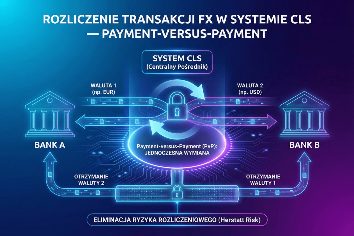 Rozliczenie transakcji FX w systemie CLS — payment-versus-payment