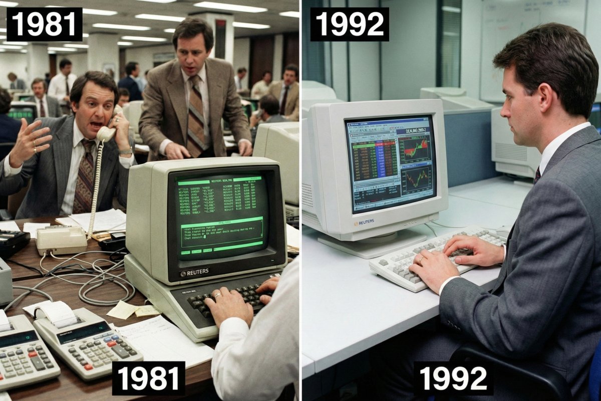 Dealing i narodziny e-tradingu