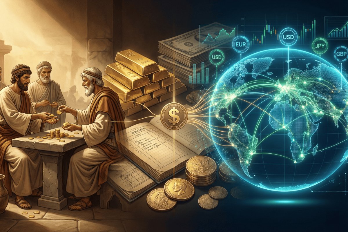 Jak powstał rynek Forex?