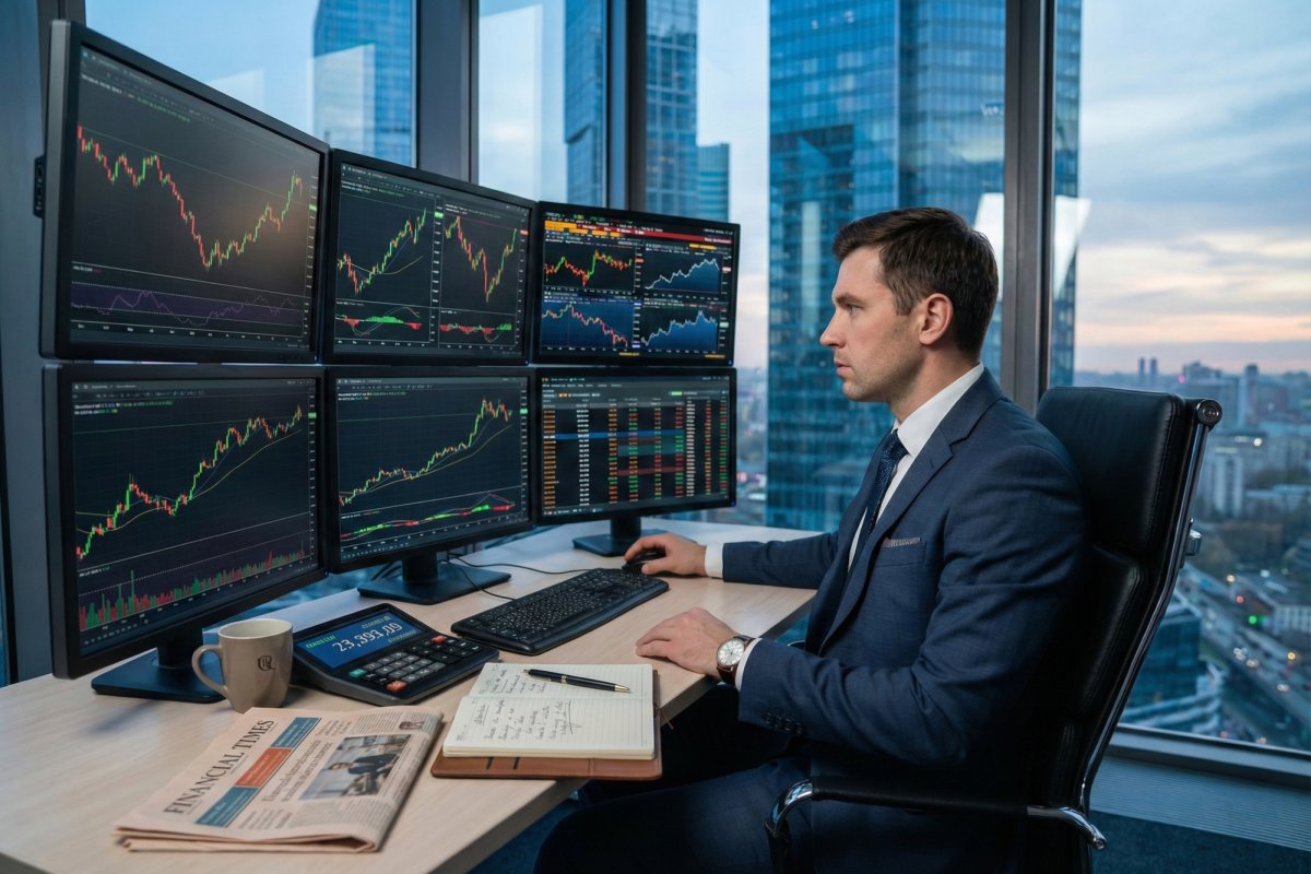 Profesjonalny trader Forex - biuro