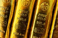 Cena złota w górę po danych z USA