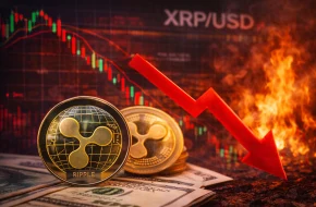 Kurs Ripple XRP łamie kluczowe wsparcia, a inwestorzy uciekają od ryzyka