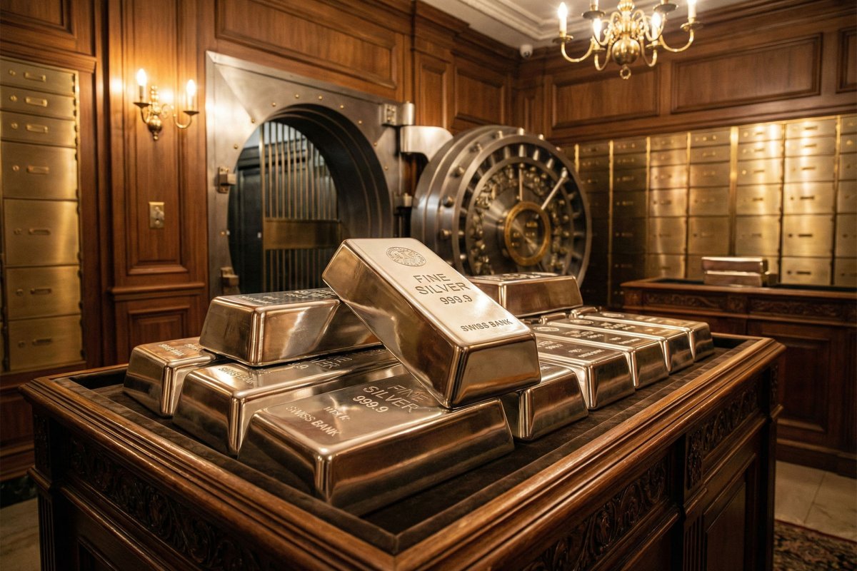 Srebro tąpnęło dzisiaj o 35%!. Piątkowy „reset” na metalach szlachetnych