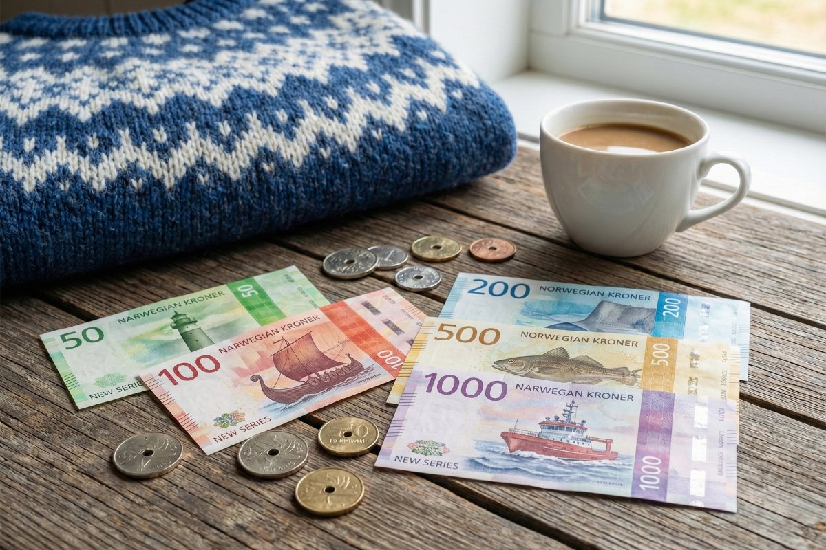 Korona norweska blisko 42 groszy. Ropa drożeje, złoty traci