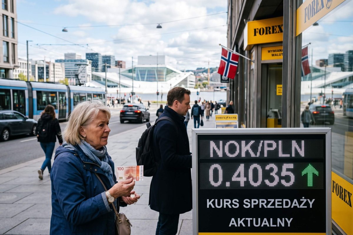 Korona norweska powyżej 40 groszy. Czy NOK odzyskuje siłę, czy tylko odrabia straty?